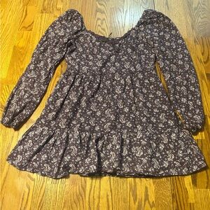 Altar’d State Purple Floral Dress XXL